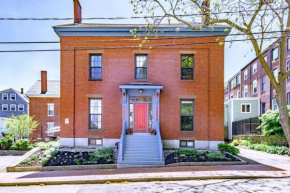 Historic Corner Apartment with patio & off street parking